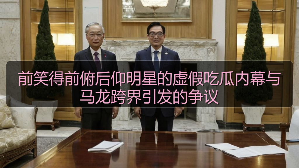 前笑得前俯后仰明星的虚假吃瓜内幕与马龙跨界引发的争议