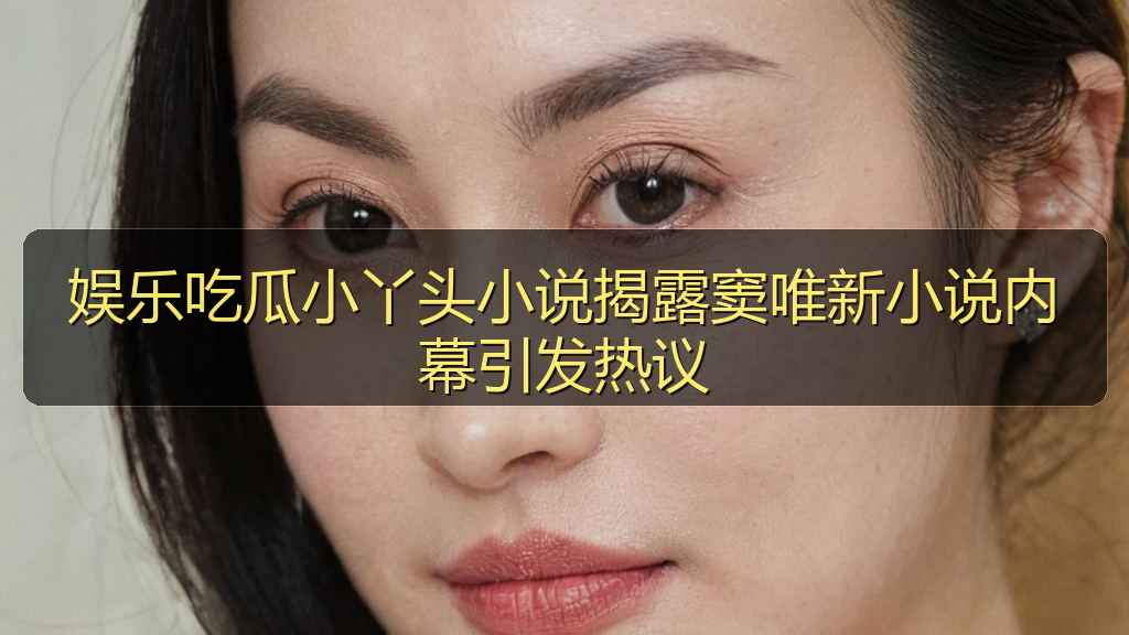 娱乐吃瓜小丫头小说揭露窦唯新小说内幕引发热议